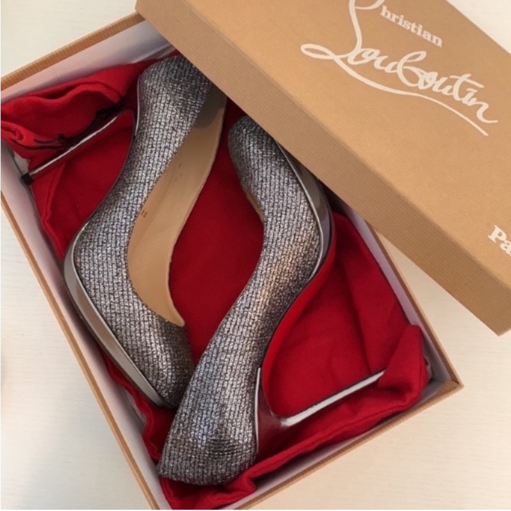 Christian Louboutin Filo Lady Glitter pumps in 37.5